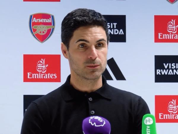 Arsenal manager Mikel Arteta